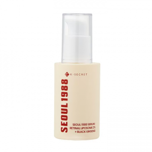 K-SECRET – SEOUL 1988 Serum: Retinal Liposome 2% + Black Ginseng, 30ml