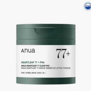 Anua – Heartleaf 77% Clear Toner Pads – 160ml