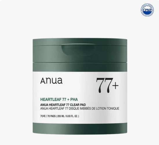 Anua – Heartleaf 77% Clear Toner Pads – 160ml