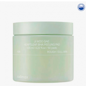 Celimax – Jiwoogae Heartleaf BHA Peeling Pad, 60pcs