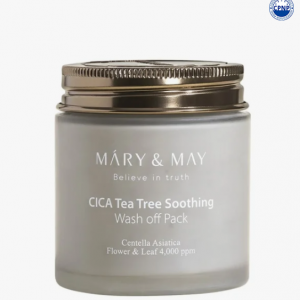 Mary & May – Cica Tea Tree Soothing Wash Off Pack, 125g