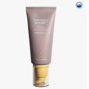 Haruharu Wonder – Black Rice Pure Mineral Relief Daily Sunscreen SPF50+ PA++++, 50ml