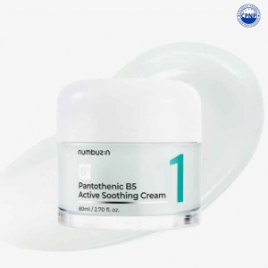 Numbuzin – No.1 Pantothenic B5 Active Soothing Cream – 80ml