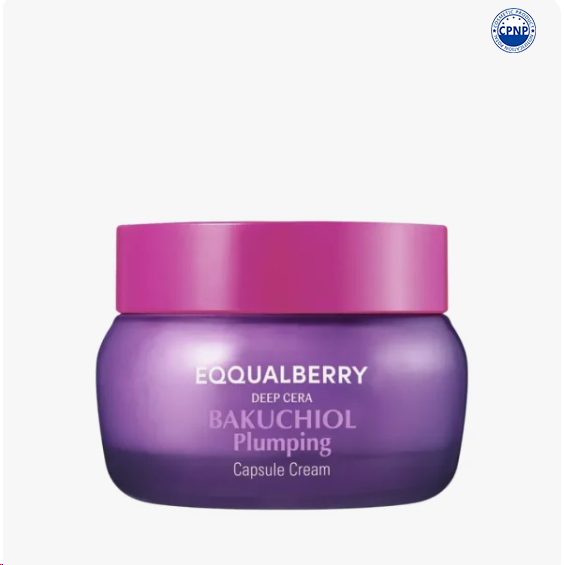 Eqqualberry – Bakuchiol Plumping Capsule Cream, 50ml